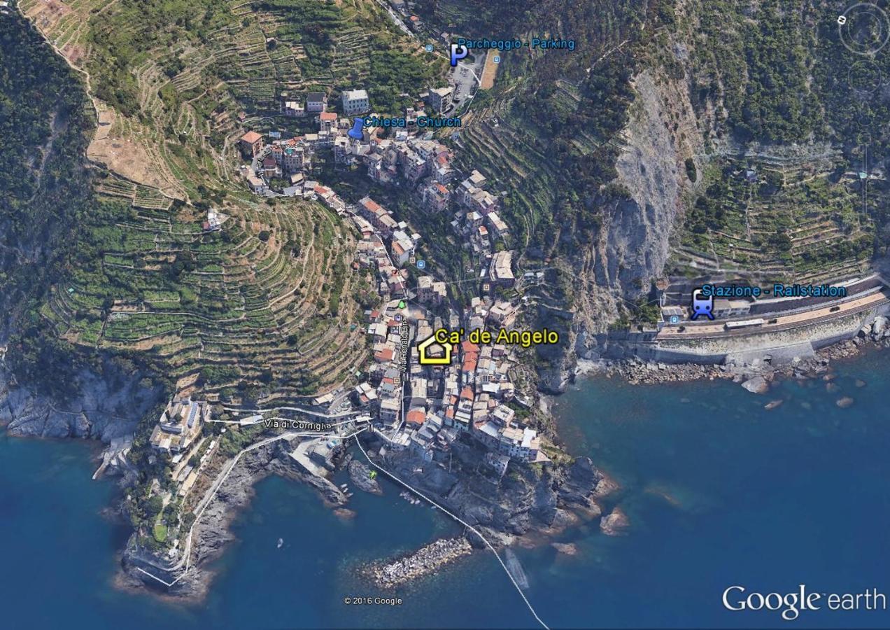 Hotel Ca De Angelo Manarola Zewnętrze zdjęcie